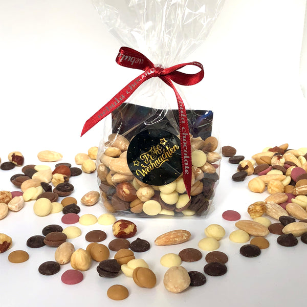 Schoko-Nuss Mix "Frohe Weihnachten"