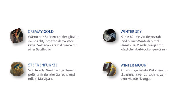 Silent Night Pralinen-Kollektion