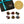 Laden Sie das Bild in den Galerie-Viewer, Nebula Artisan Chocolate Pralinen Dark Creamy Kollektion Deluxe Gold