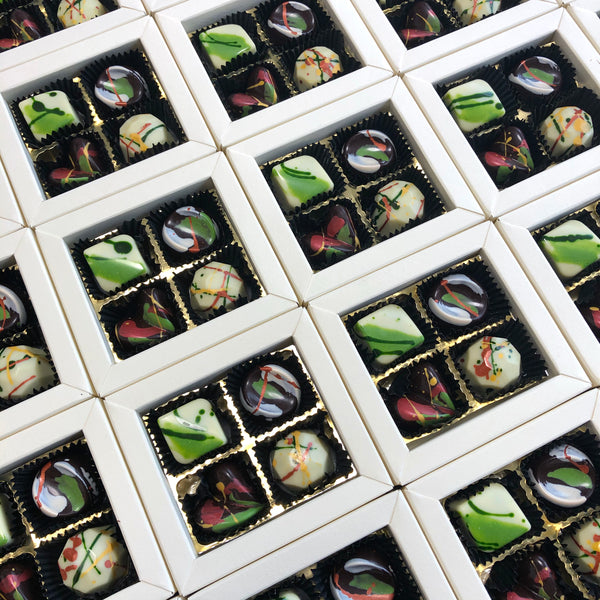 Nebula Artisan Chocolate Pralinen Kurbiskern Kollektion 4