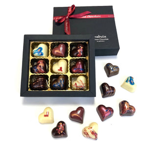Schokolade Herzen Valentinestag